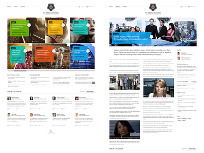 web. Just a concept design layout rainbow ui web website