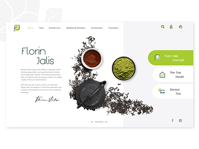 Tea Website Florin Jalis