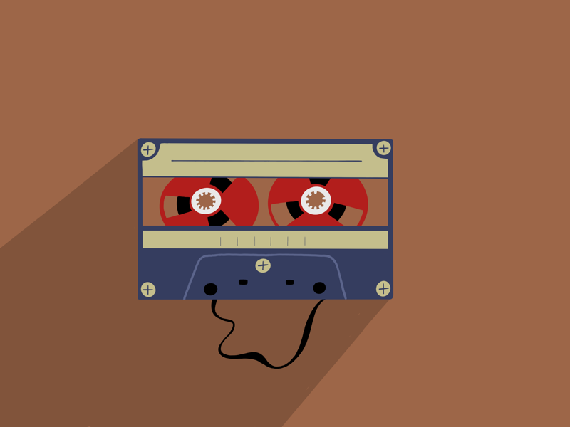 Cassette by Lucie Wolingerová on Dribbble