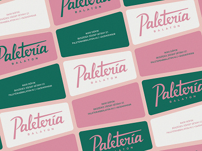 Paletería branding businesscard design graphicdesign logo