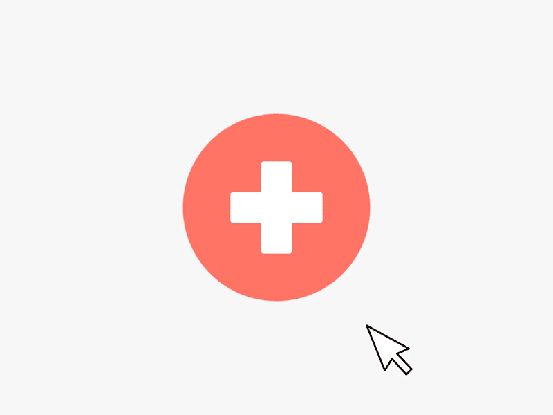 Red Cross Chatbot animation design flat icon illustration minimal ui vector web website