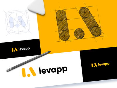 Levapp Logo Design