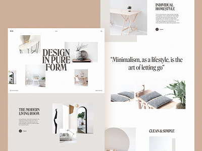 Furniture Ecommerce Website by tubik on Dribbble