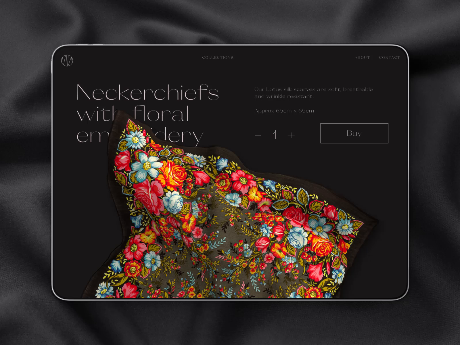 Accessories site by tubik on Dribbble