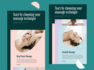Website for Massage Services
