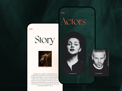 Mobile Website for Ballet Company