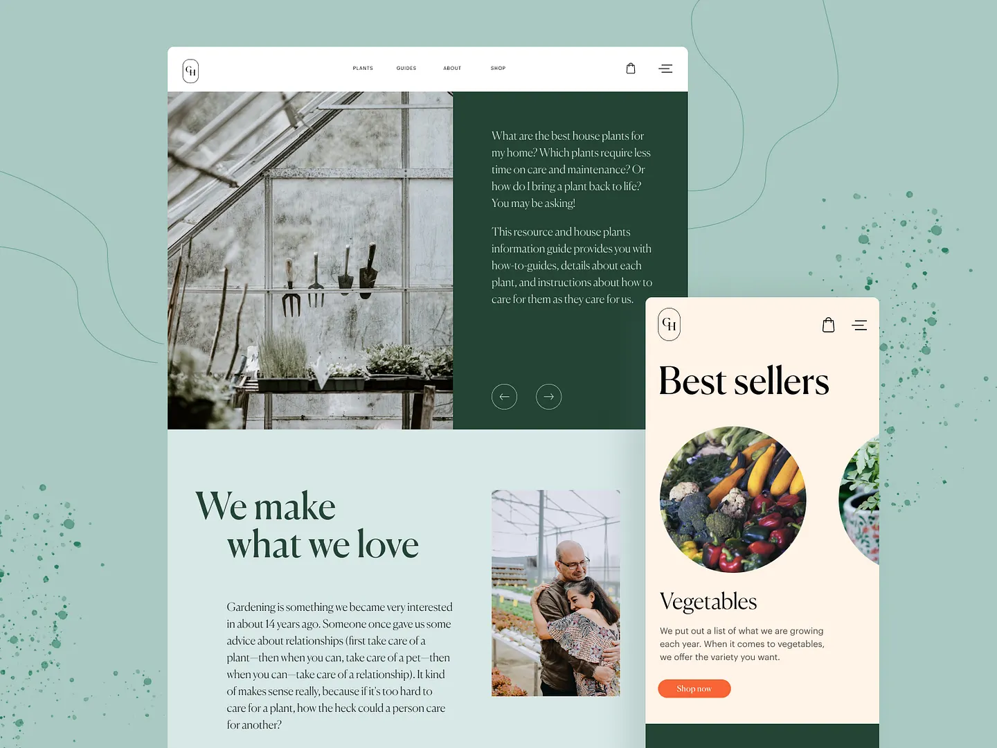 Stunning Garden Center Website Design for Plant Enthusiasts