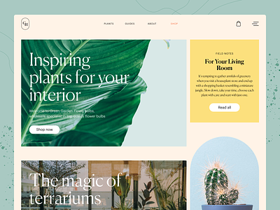 Gardening Company Ecommerce Website