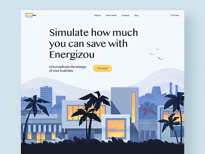 Electricity Provider Website Design