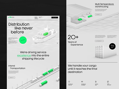 Shipping Company Web Design