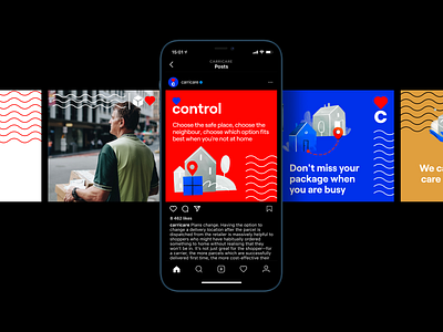 Carricare Social Media Design branding delivery design design studio graphic design identity identity design illustration interaction interface logo marketing marketing design mobile app smm social media social media design ui user experience ux