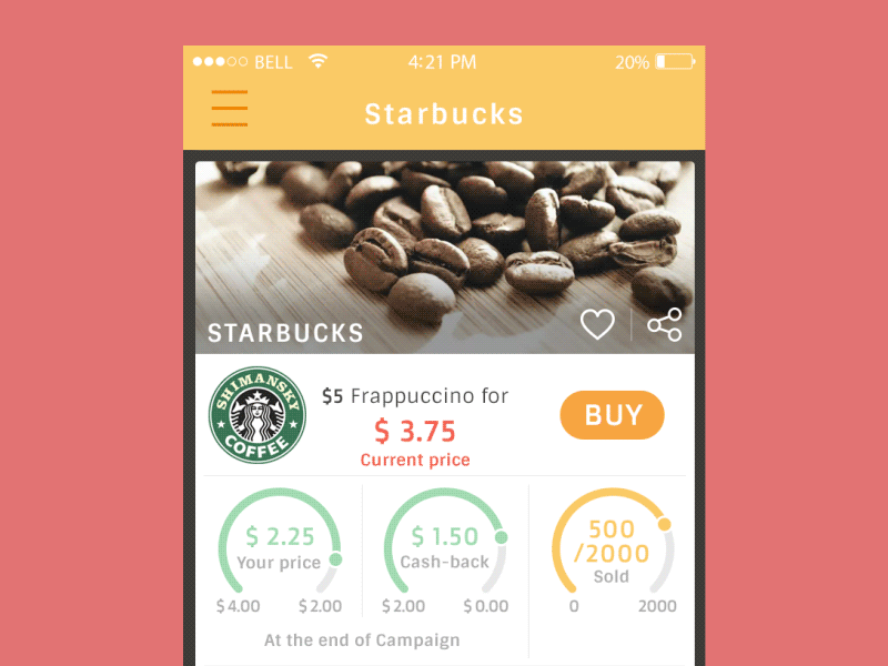 GIF Animation of an App by tubik UX for tubik on Dribbble