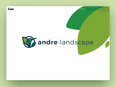 Andre Case Study branding design design studio flat graphic design identity logo motion scroll animation web webdesign