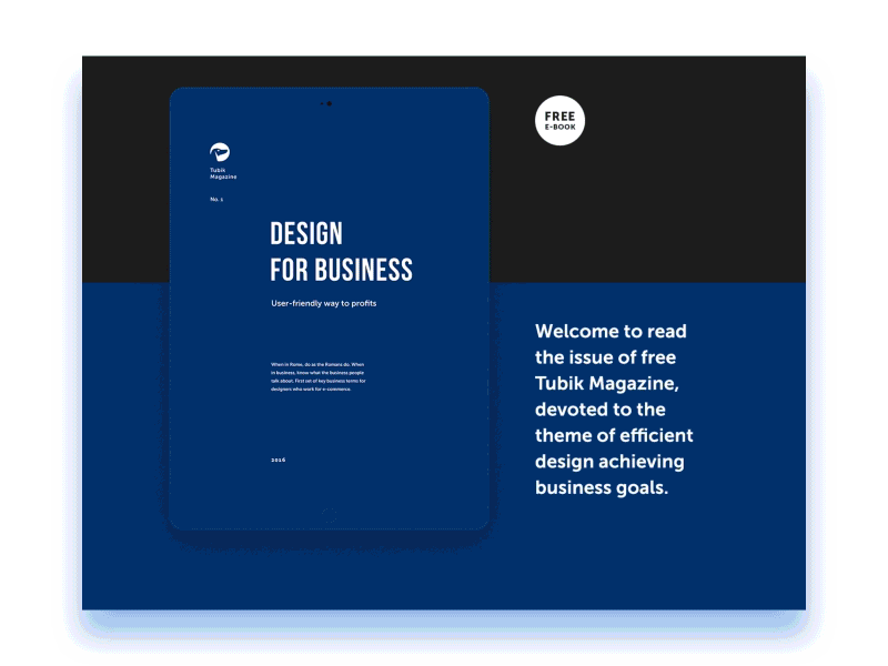 Design For Business eBook animation book design design book design for business design studio ebook editorial design graphic design typography
