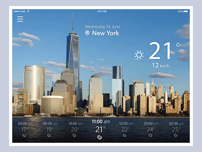 Weather App Animation