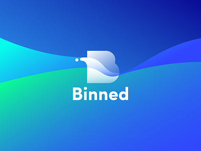 Binned Logo branding case study cleaning company design design studio graphic design identity lettermark logo