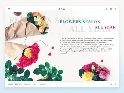 Florist E-Commerce Website