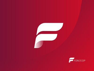 ForceCop Logo branding design graphic design identity lettermark logo minimalism