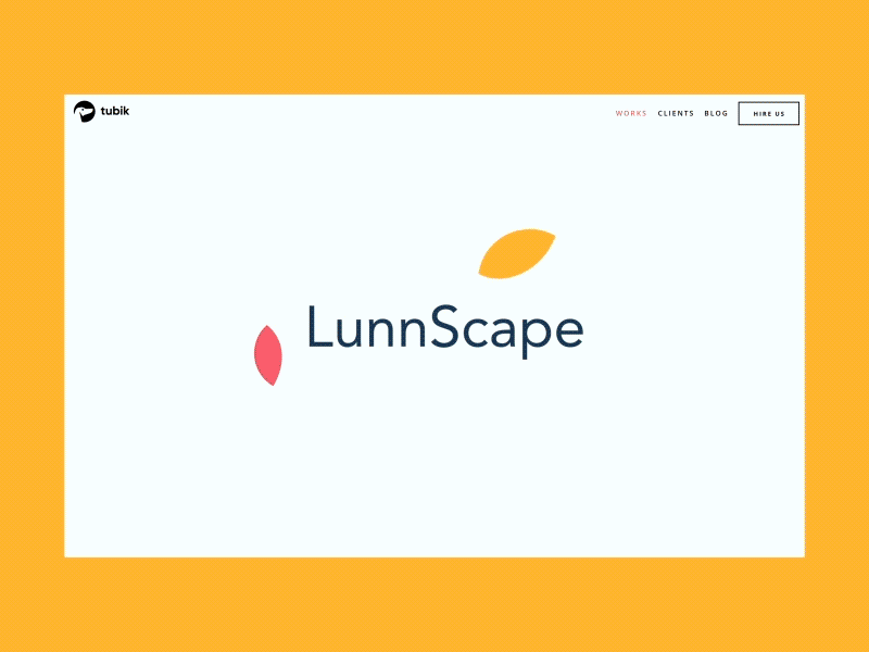 LunnScape Branding Case Study animation branding business case study corporate identity design graphic design identity illustration interaction landscape logo