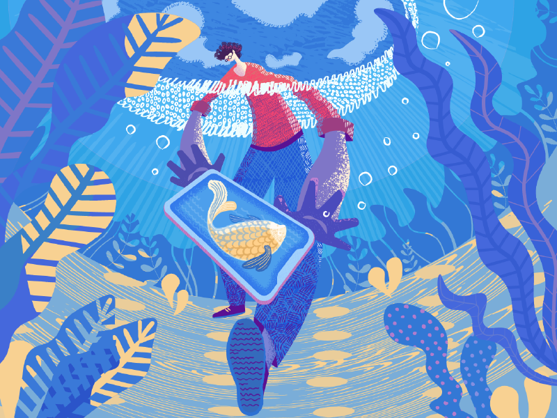 Catch Your Style Illustration by tubik on Dribbble
