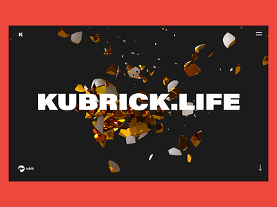 Kubrick Life Website: 3D Motion 3d 3d animation 3ds max animation cinema cinematography design education film director interaction interaction design motion movies stanley kubrick ui user experience ux web web design website