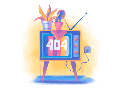 Moonworkers 404 Page Illustration