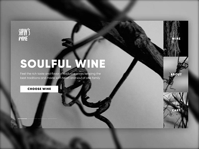 Winery Website Design animation art branding design designs digital drink graphic identity illustration interaction interface motion studio ui user experience user interface ux web website