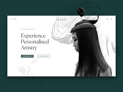 Hair Beauty Company Website beauty beauty care design design studio fashion graphic design hairstyle hero image interaction interface minimalism photography ui user experience user interface ux web web design web interface web page