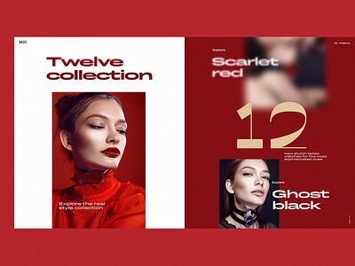 Twelve Collection Web Design