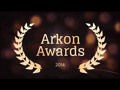 Arkon Awards Intro after effects animation award gif leaves