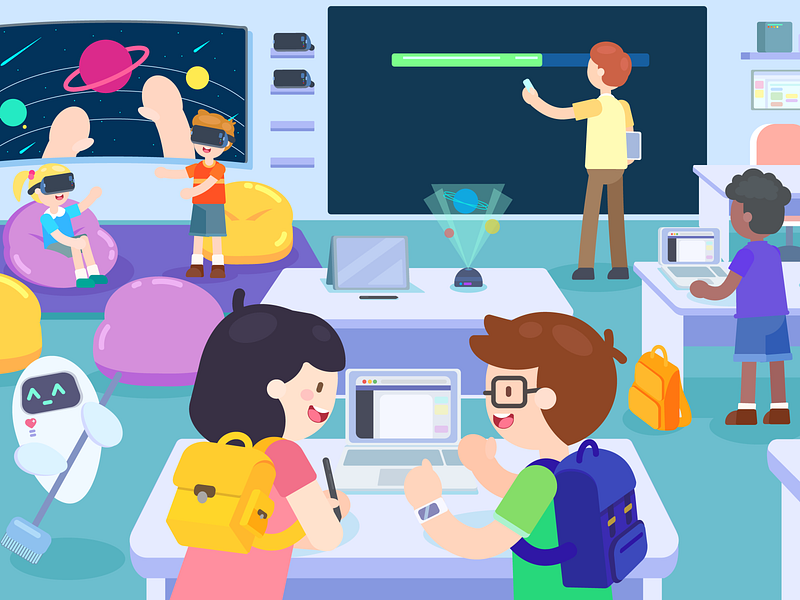 21st Century Learners by Violeta Samson on Dribbble