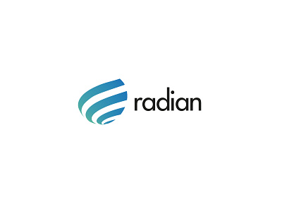 RADIAN - Imagotipo de marca branding design logo minimal typography vector