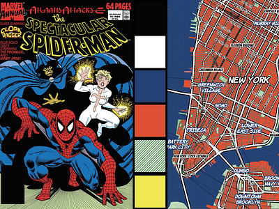 SpiderMap Colour Palette