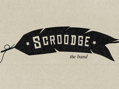 Scroodge's logo band grunge logo music rock