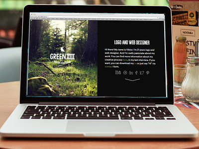 New portfolio des greenxiii portfolio ui ux web web design