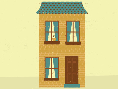 Home bricks design house illustration texture