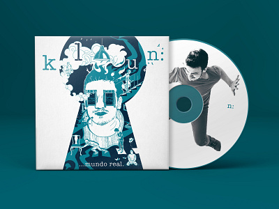 Mundo Real by Klun: album artwork album cover digital art identity design illustration packaging vector