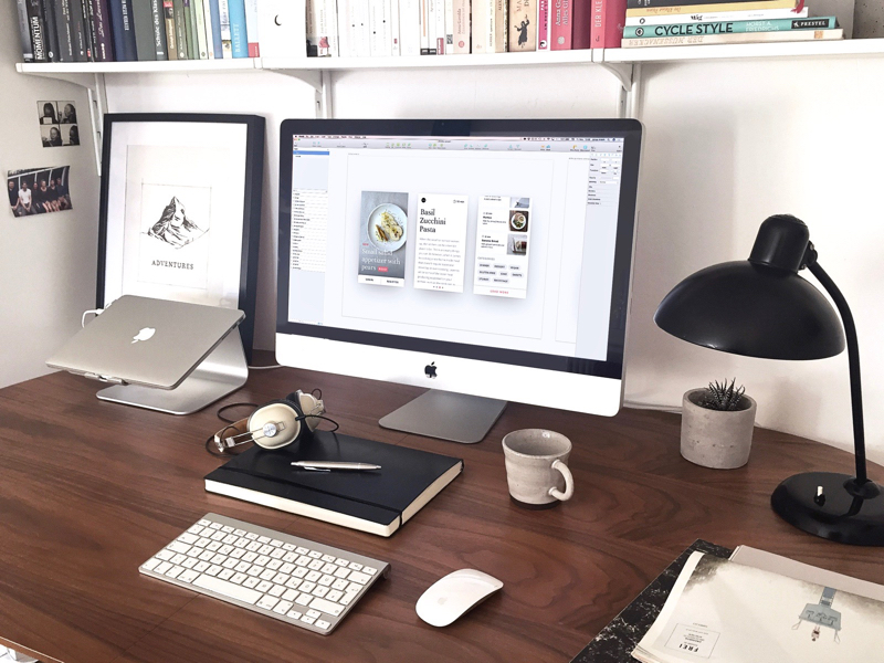 Quick Shot Of My Desk By Jonas Arleth On Dribbble