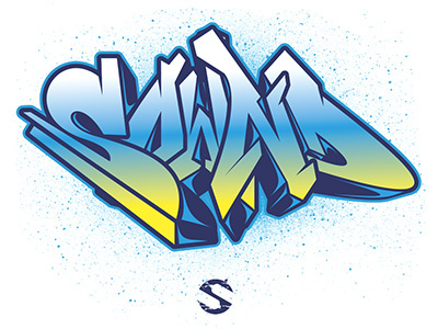 Custom Type for a personal project custom digitalgraffiti graffdesign graffiti type typography