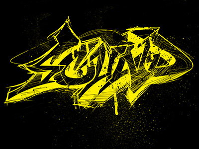 say my name! custom graffdesign graffiti type typo typography