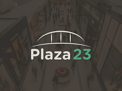 Logo Design | Plaza 23™ branding design icon logo mexico type typography ui vector