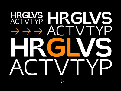Hargloves | Glyphs designbundles flat fontbundles fontdesign freefont geometric graphic design modern sansserif typedesign typography