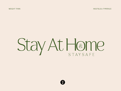 Hostilica Font Semi Serif