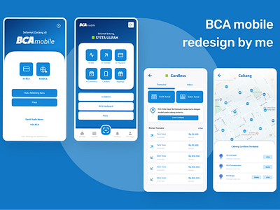 BCA mobile (Redesign) Design League