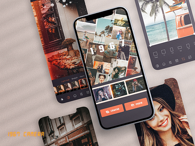 1967 Camera Retro design figma ui