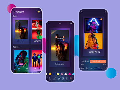 Story Maker design figma illustration typography ui ux