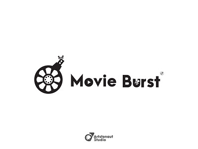 Movie Burst design graphicdesign iconic logo illustration logo logo design logo mark minimal typography vector