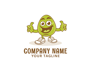 Cute potatoes - Logo template