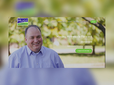 UI Design | WordPress website | Local Politician Website