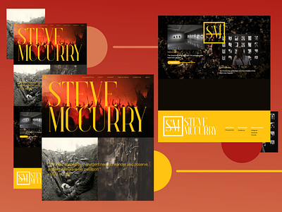 Steve Mccurry Web Redesign